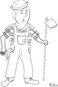 farmer Coloring Pages To Print